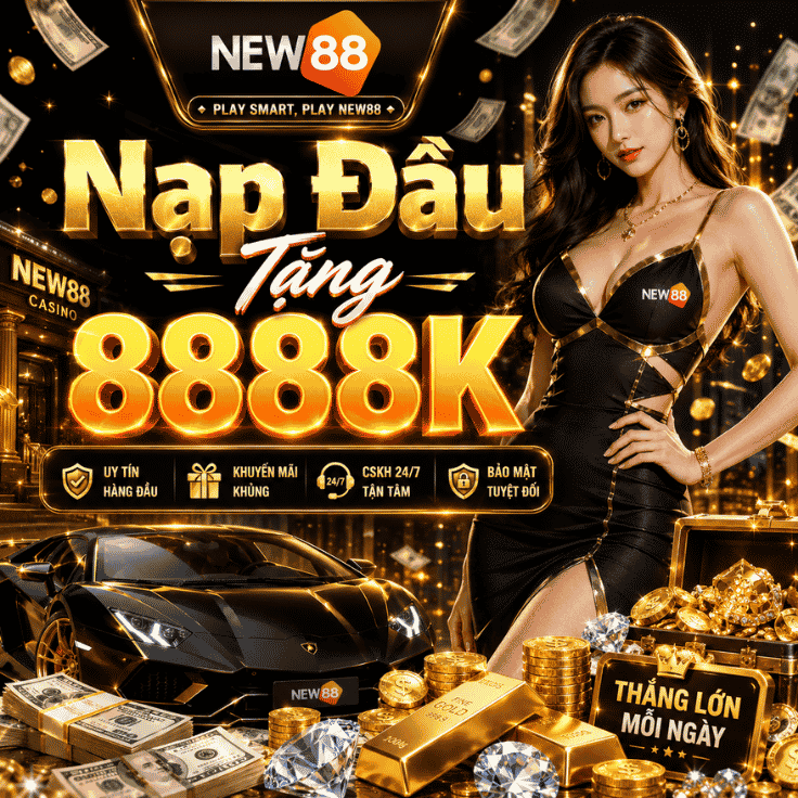 NEW88 - Nạp đầu tặng 8888K